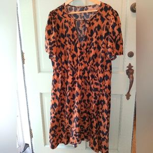 Shein leopards print dress